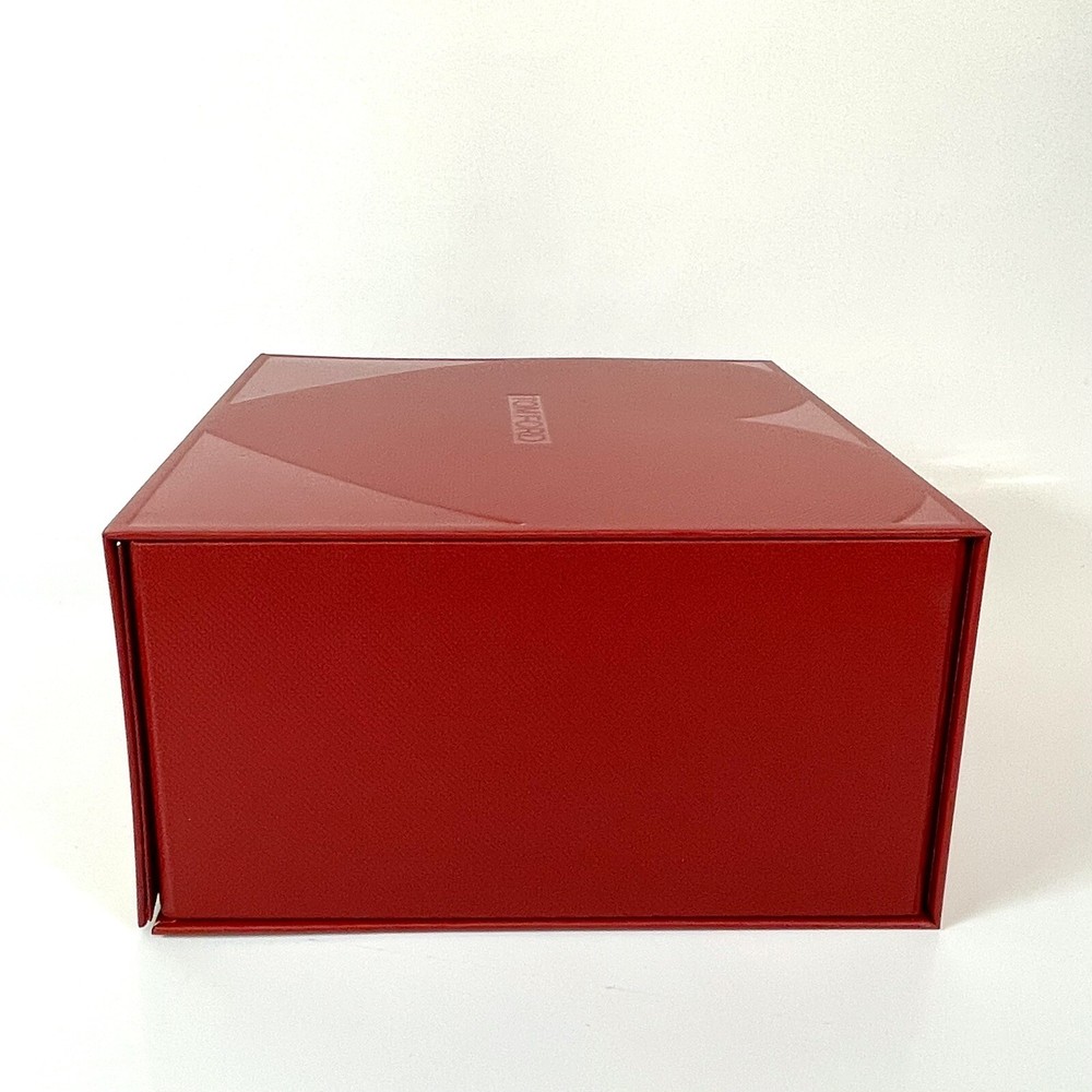 Authentic TOM FORD Square Empty Gift Box Packaging Heart Red 7.75"x4.25"