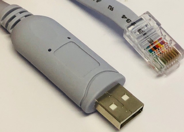CAB-CONSOLE-USB-RJ45 Console Cable, 6ft FTDI Cisco