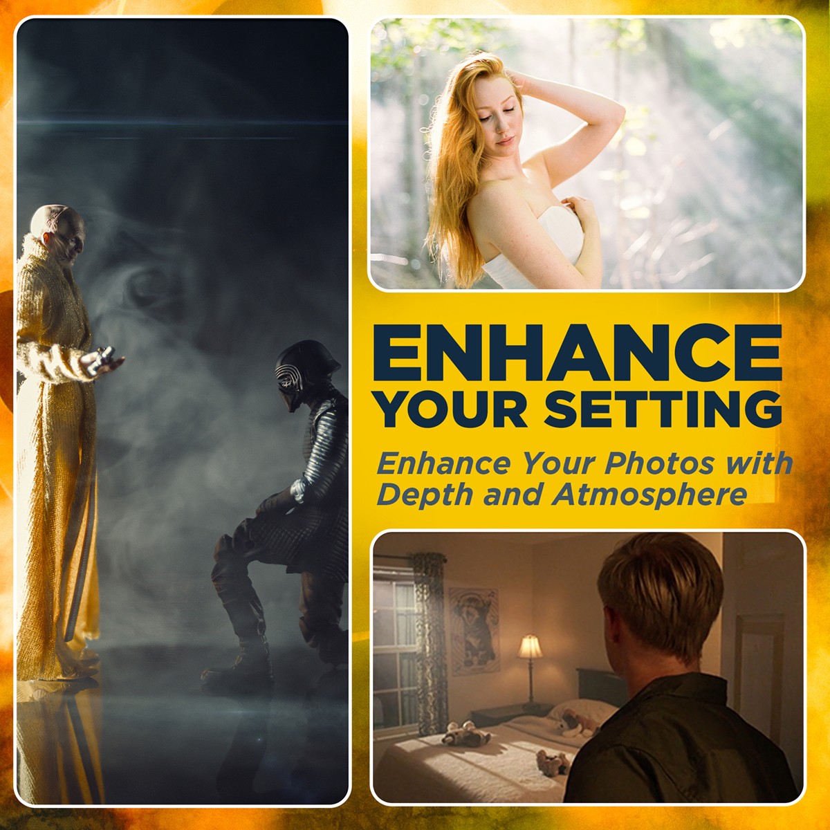 Atmosphere Aerosol 8oz Haze/Fog Spray for Photographers and Filmmakers, 2-Pack,