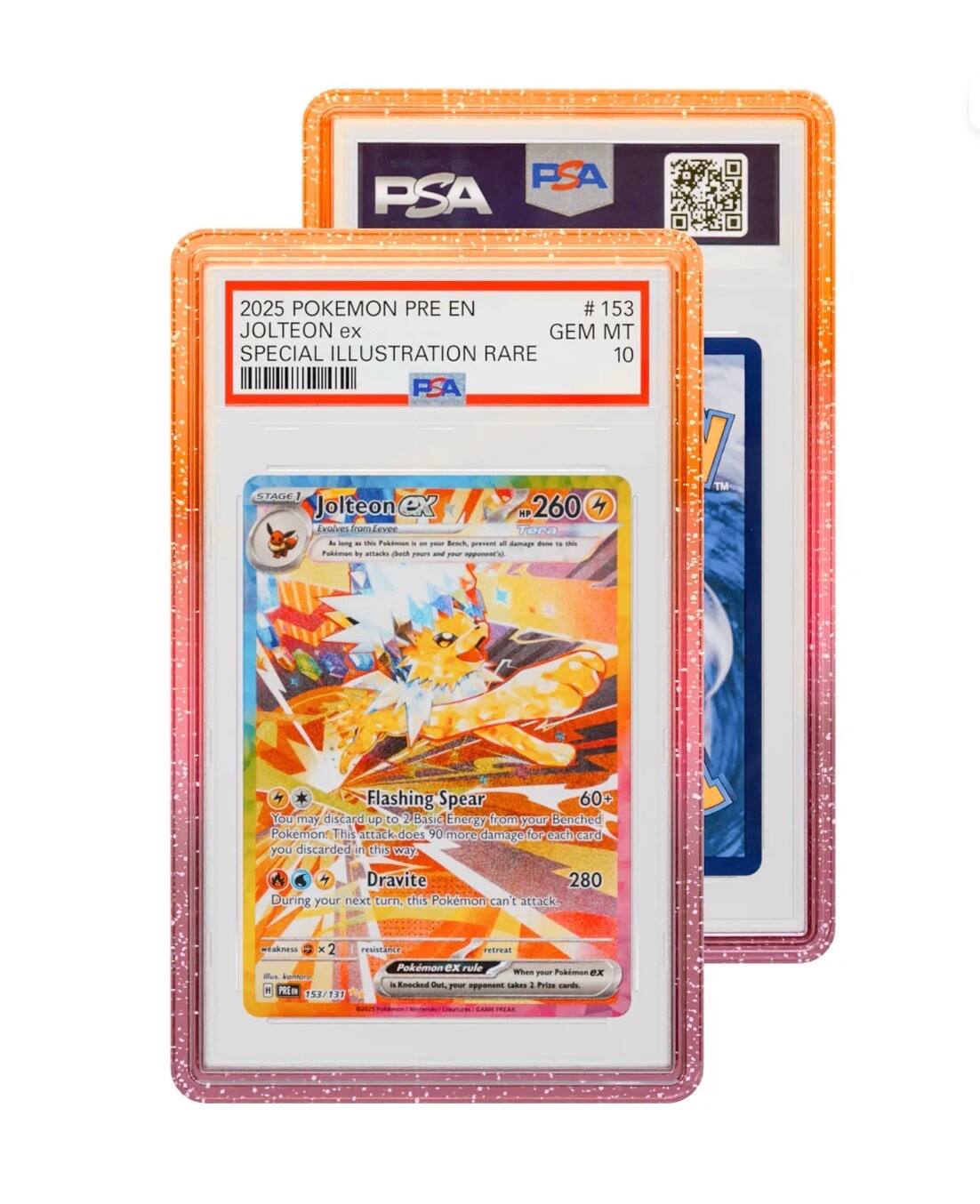 GradedGuard PSA Graded Card Case Guard Protector SUNSET V2 Limited Edition