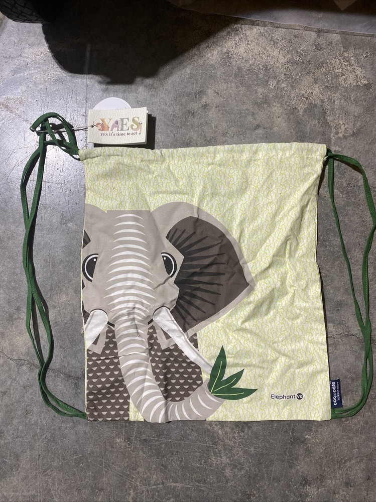 Coqenpate Drawstring Elephant Bag