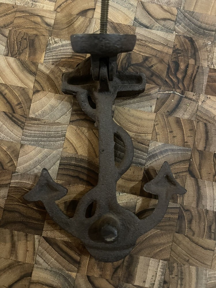 Vintage Solid Cast Iron Anchor Nautical Door Knock