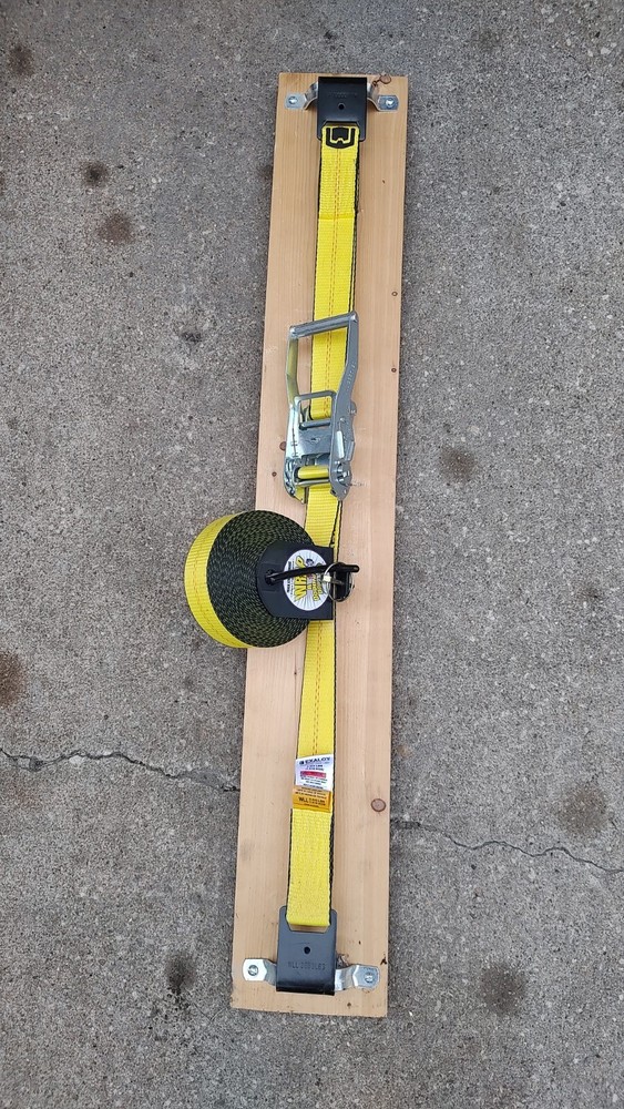 Loose End Roller For Trailer Strap