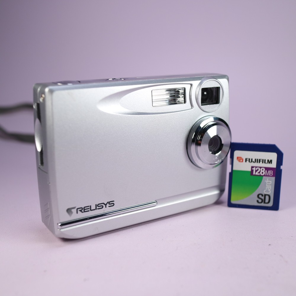 Relisys RDC 3100 3.1MP Compact Digital Camera Silver Tested