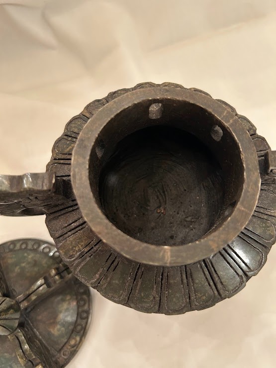 Antique Bronze Chinese Incense Burner Censor