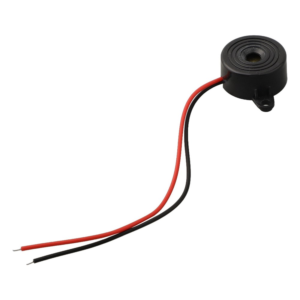 85 DB ABS And Electric Components Piezo Buzzer 12V DC 2 Wired Connctor