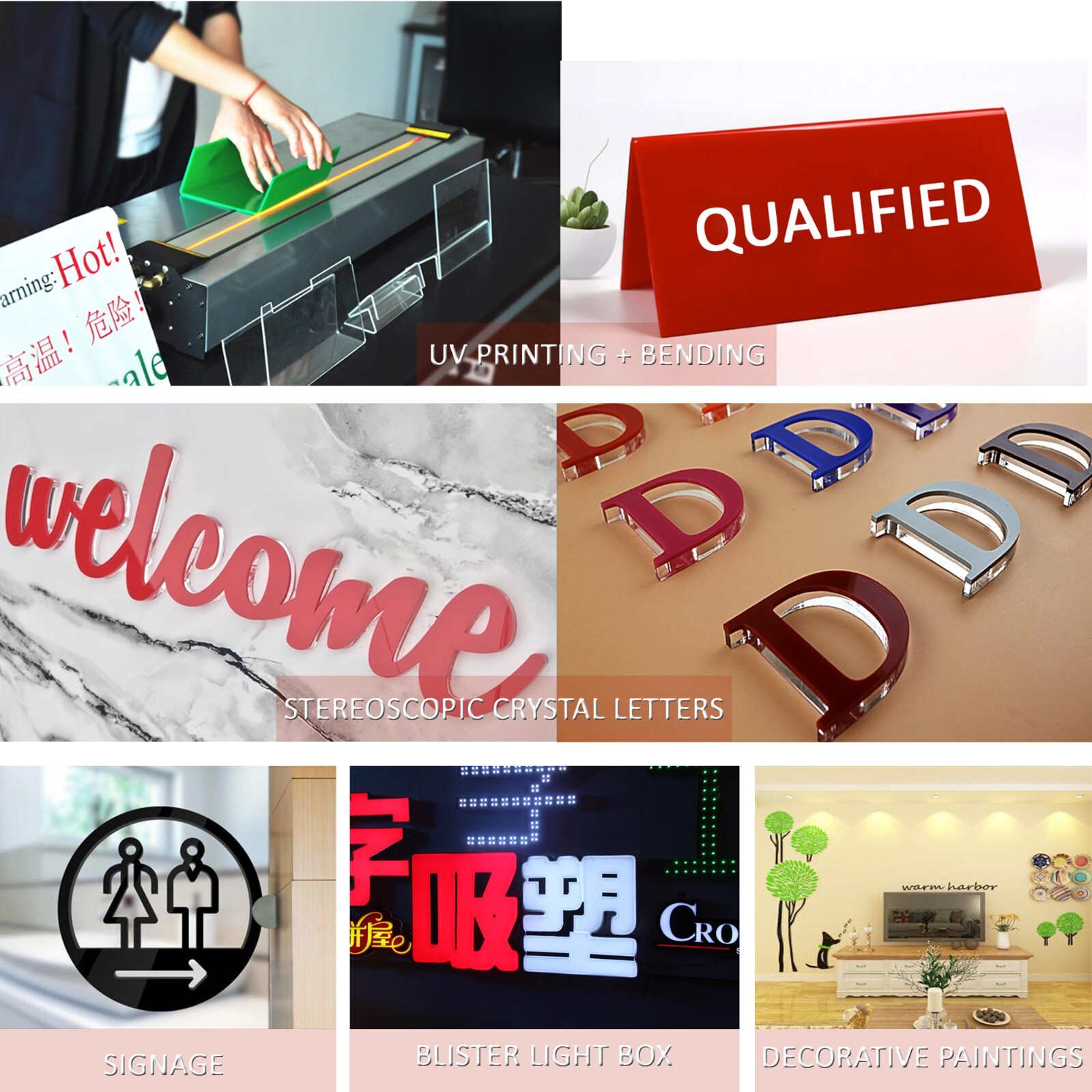 20 Pieces & 10 Colors Opaque Cast Acrylic Sheets 12" x 20" x 0.118" For Crafts