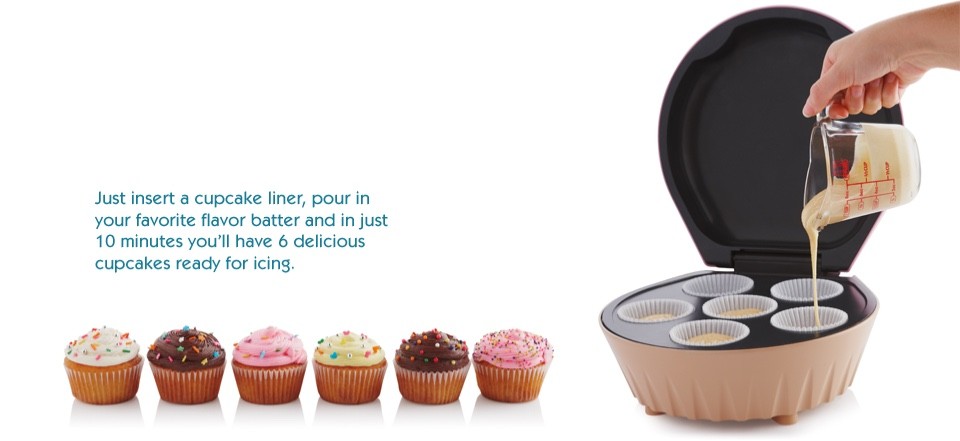 Baking Vintage Giant Cupcake Maker by Sunbeam.