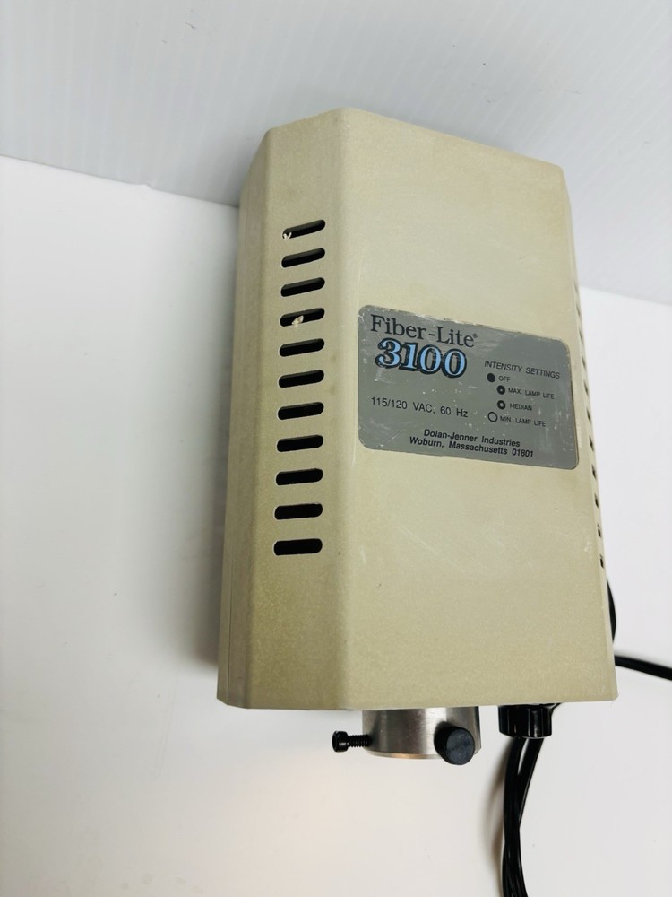 Fiber-Lite 3100 Illuminator 30 Watt Halogen Light Source with Power Adapter