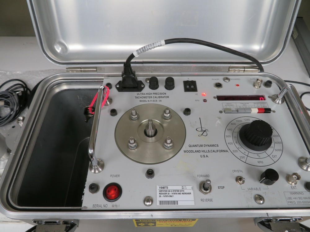 Quantum Dynamics N-11-ECS/3A Ultra High Precision Tachometer Calibrator - DB24
