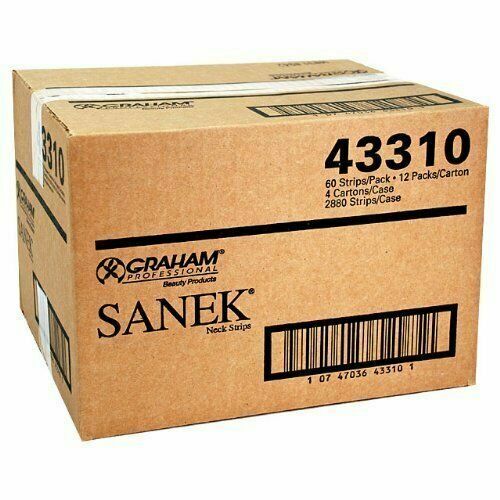Sanek Neck Strips 1 MASTER CASE (2880 Strips) | 4 BX / 1 CS