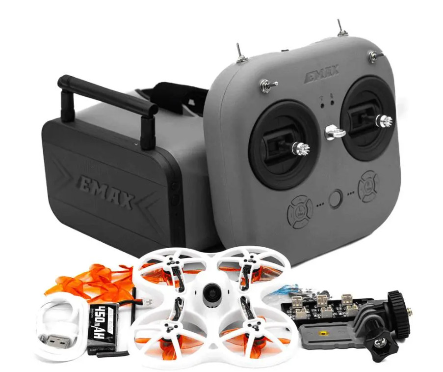 Beginner FPV Drone RTF Kit with Goggles and 8-Channel Transmitter