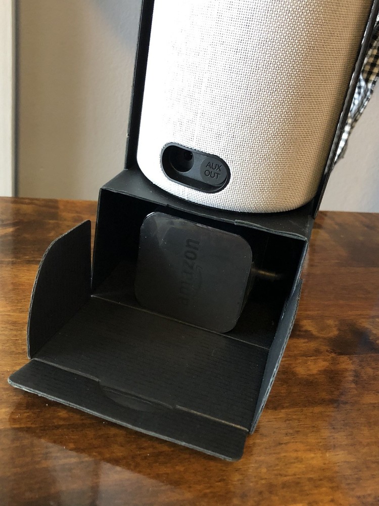 New Amazon Echo (2nd Generation) Smart Assistant - Sandstone Fabric