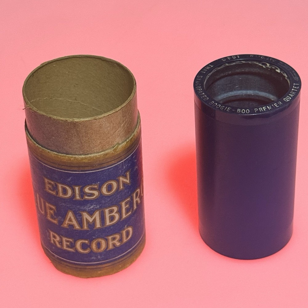 Vintage Edison Amberol Record