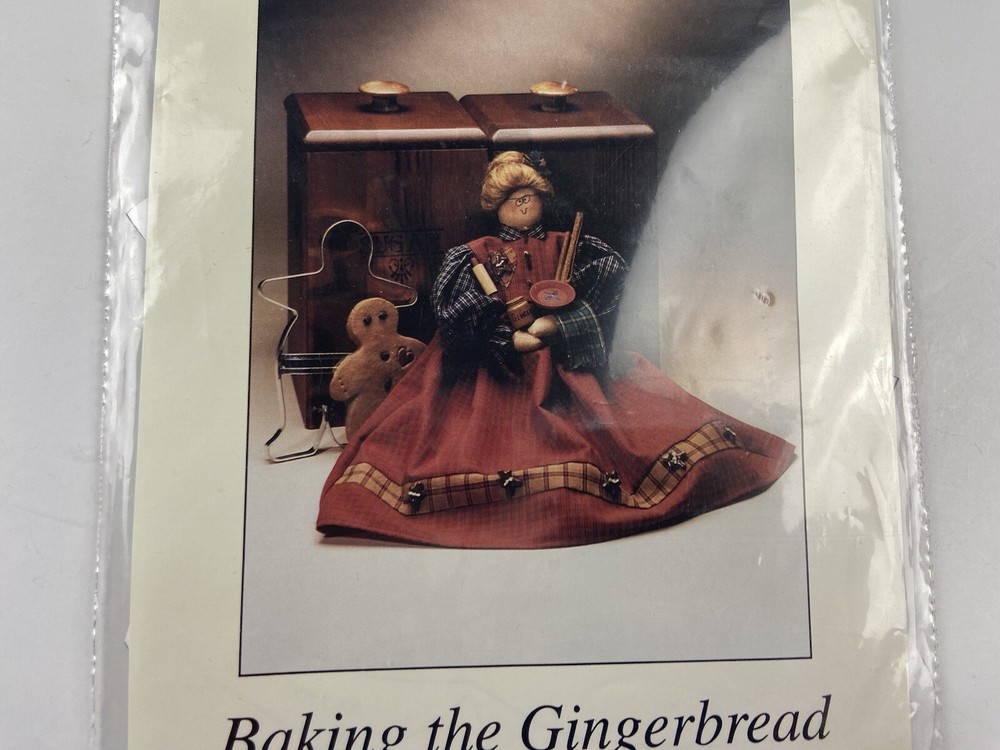 DeCuyper Trading Co Pattern Baking The Gingerbread 16 Inch Doll Pattern