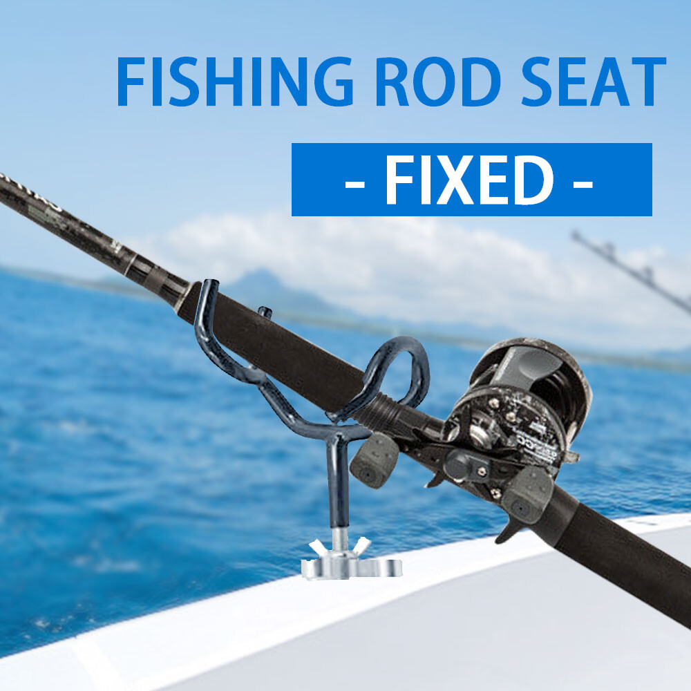 4 PCS Newly Sure Grip Steel 20 Degree Angle Rod Holder Fishing Boat Rod Pod