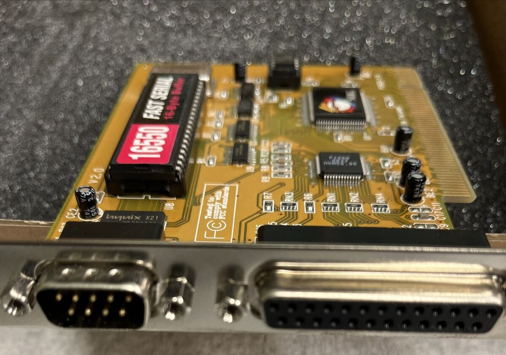 SIIG 16550 Fast Serial 16-Byte Buffer Board Ver. 1.0