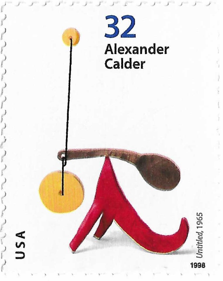 STAMP US SCOTT  3199 "Untitled - A. Calder" 32 CENT 1998 MNH