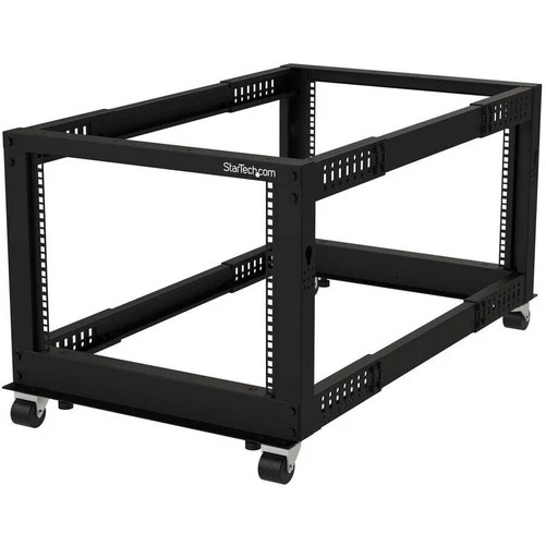 Startech 4POSTRACK8U 8U OPEN FRAME SERVER RACK 4 POST NETWORK AV EQUIPMENT RACK