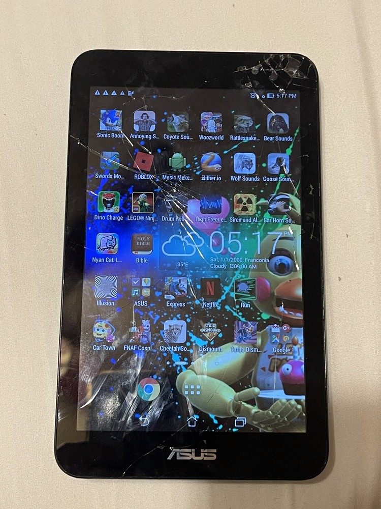 ASUS Model K013C 7" Wi-Fi Black Tablet