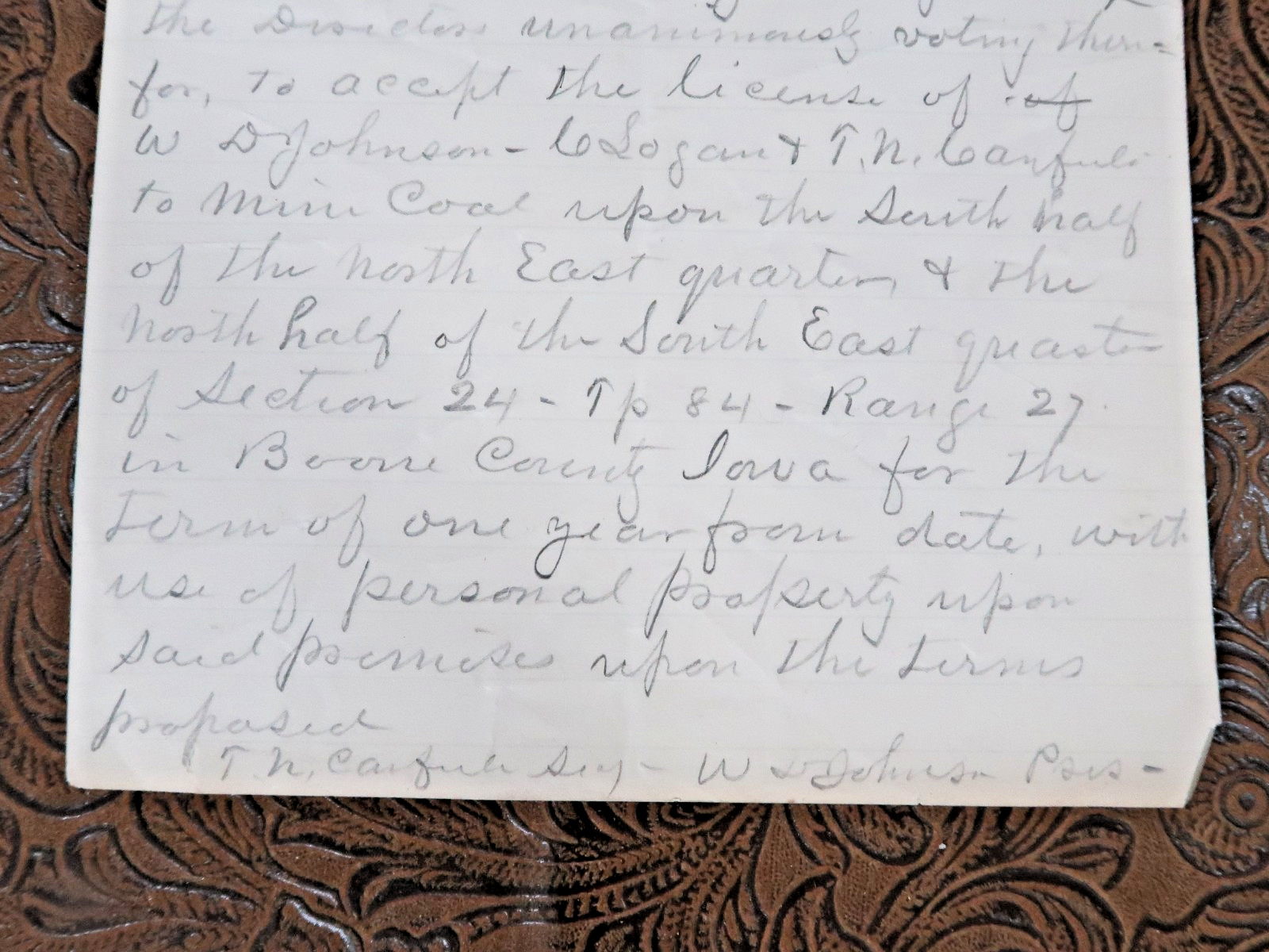 Boonsboro Iowa Lower Vein Coal 1892 Boone Iowa History WOW