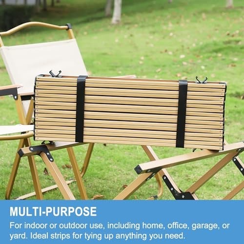 1/2" x 1000ft Hook and Loop Roll | Double-Sided Self-Gripping Strips | Reusable