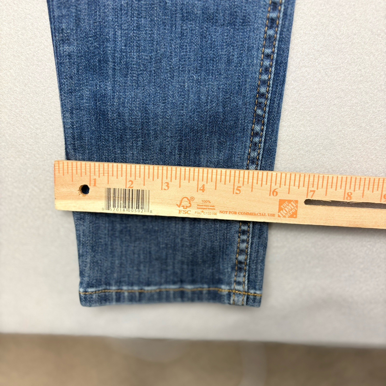 Hudson Jeans Low Rise Collin Flap Skinny Jeans Blue Denim Med Wash Women’s 29