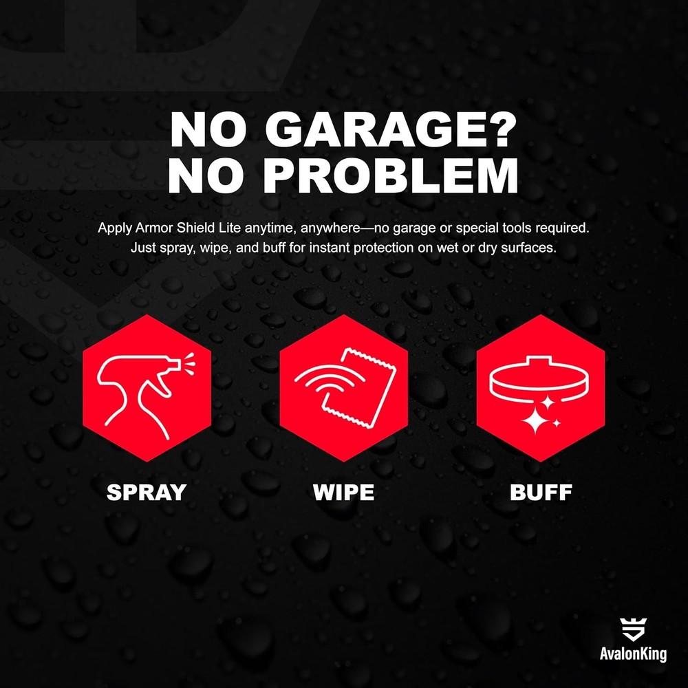 AvalonKing Armor Shield Lite Fast Ceramic Coating Spray – Ceramic Coating for