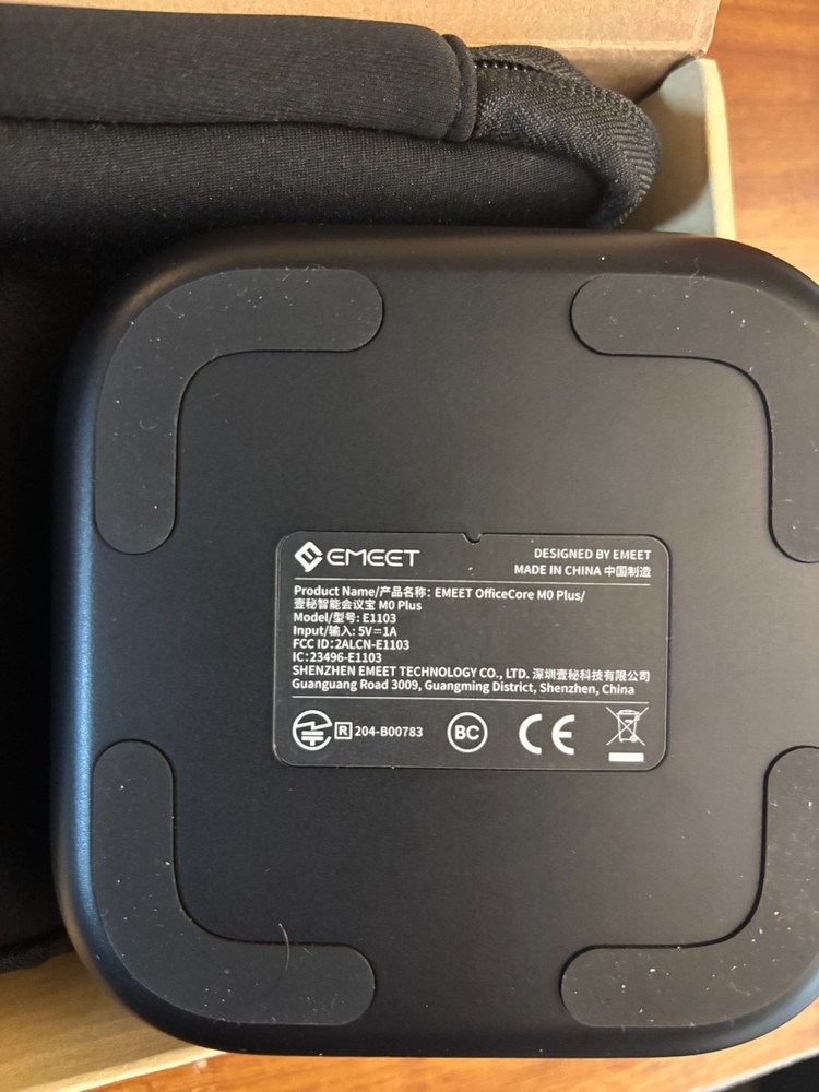 EMEET Officecore M0 Plus Wireless Conference Speakerphone Model E1103