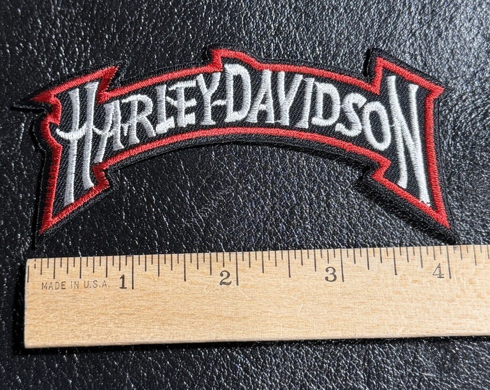Harley Davidson Embroidered Patch- FREE US Shipping!