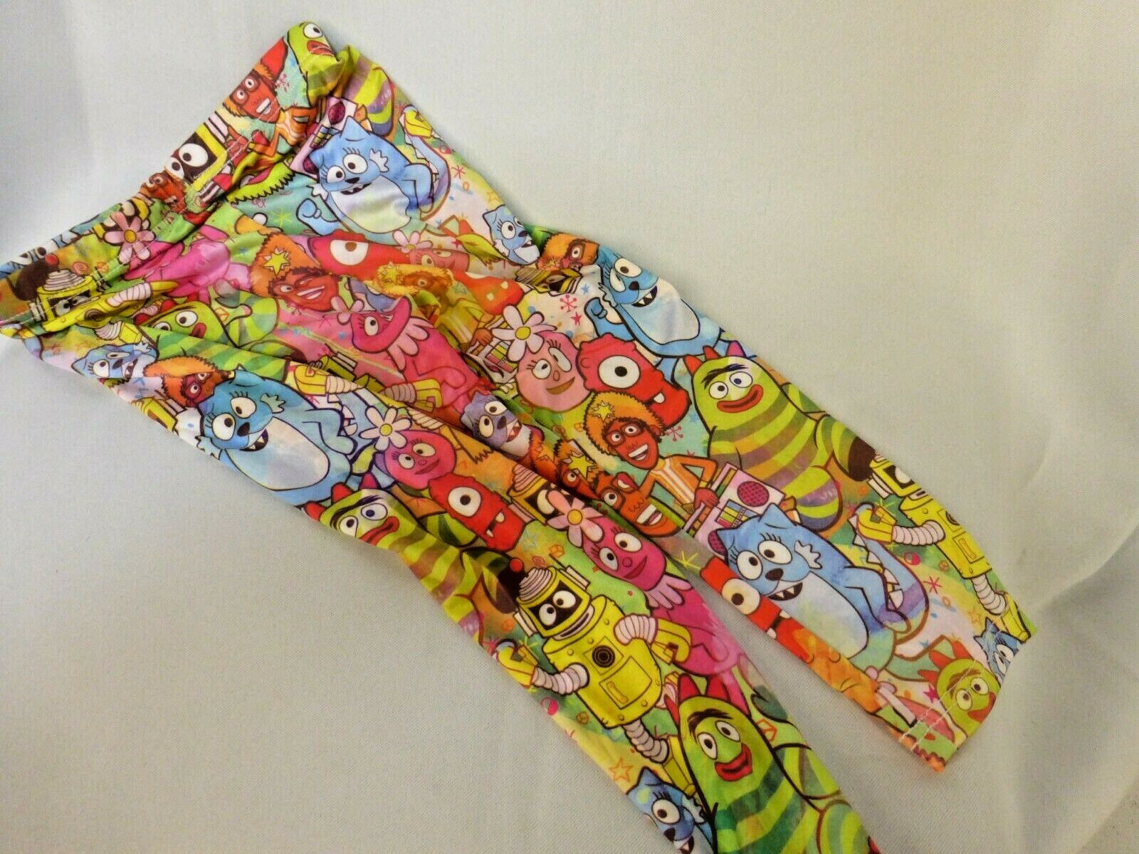 Yo Gabba Gabba leggings GIRLS Yo Gabba Gabba Nick Jr. CHILDREN AND ADULT SIZE!!