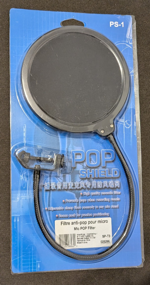 Pop Shield Mic PS-1 Pop Filter Home Studio Recording Microphone Filter Screen