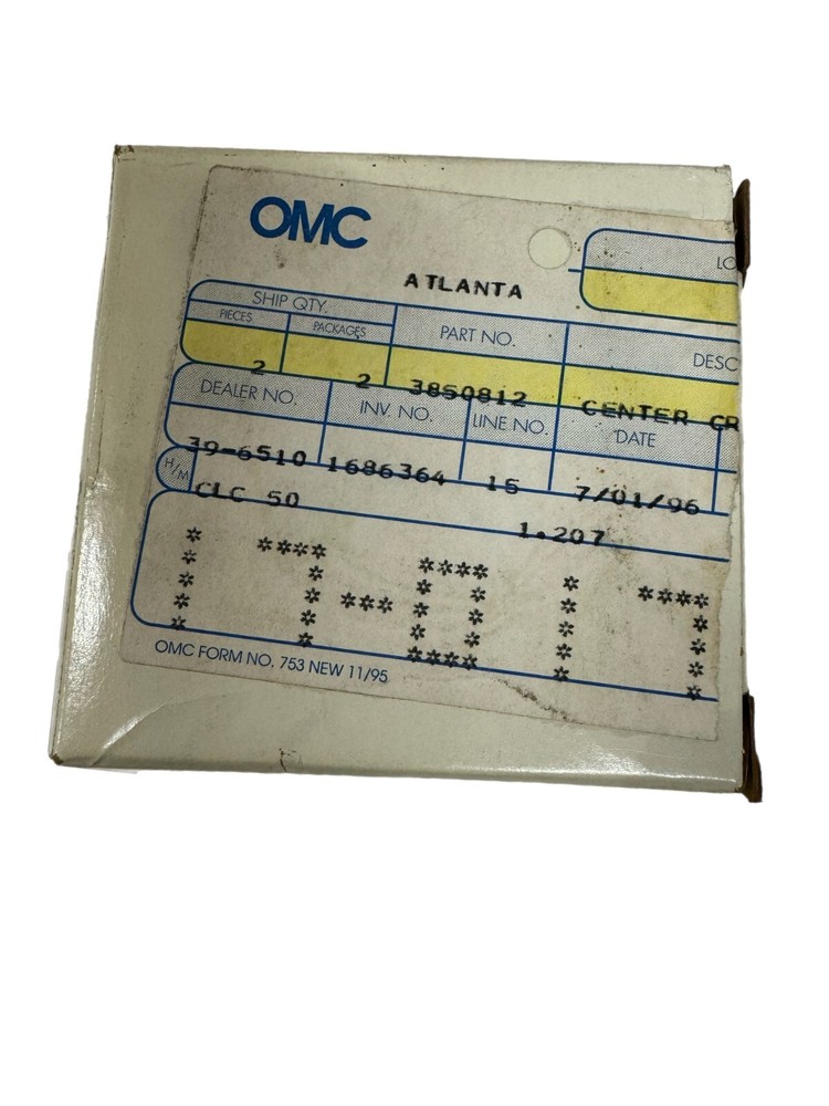 OMC Evinrude Johnson U Joint 3850812