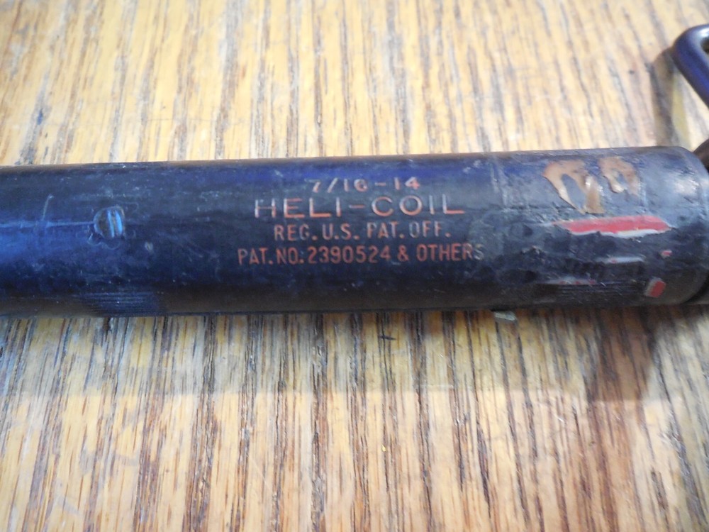 Heli-coil Coil Thread Insert Prewinder Insertion Tool 7/16"-14 Size