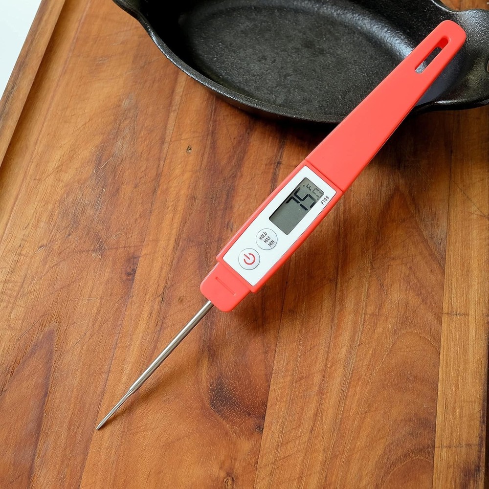4.5" Digital Thermometer with °C/°F Toggle – Perfect for Culinary Precision