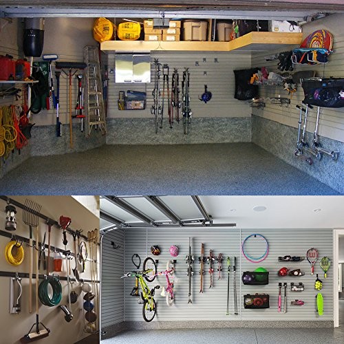 Storage Double Hooks Garage Space Saver Organizer Utility Hanger,Rack Extended