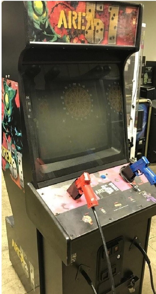 AREA 51 ARCADE MACHINE by ATARI 1995 (Excellent Condition) *RARE*