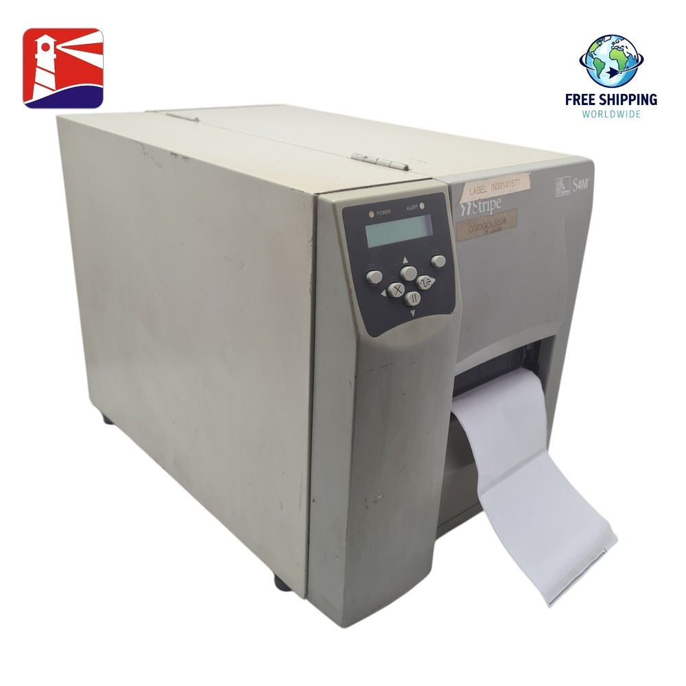 Zebra Stripe S4M Barcode Printer