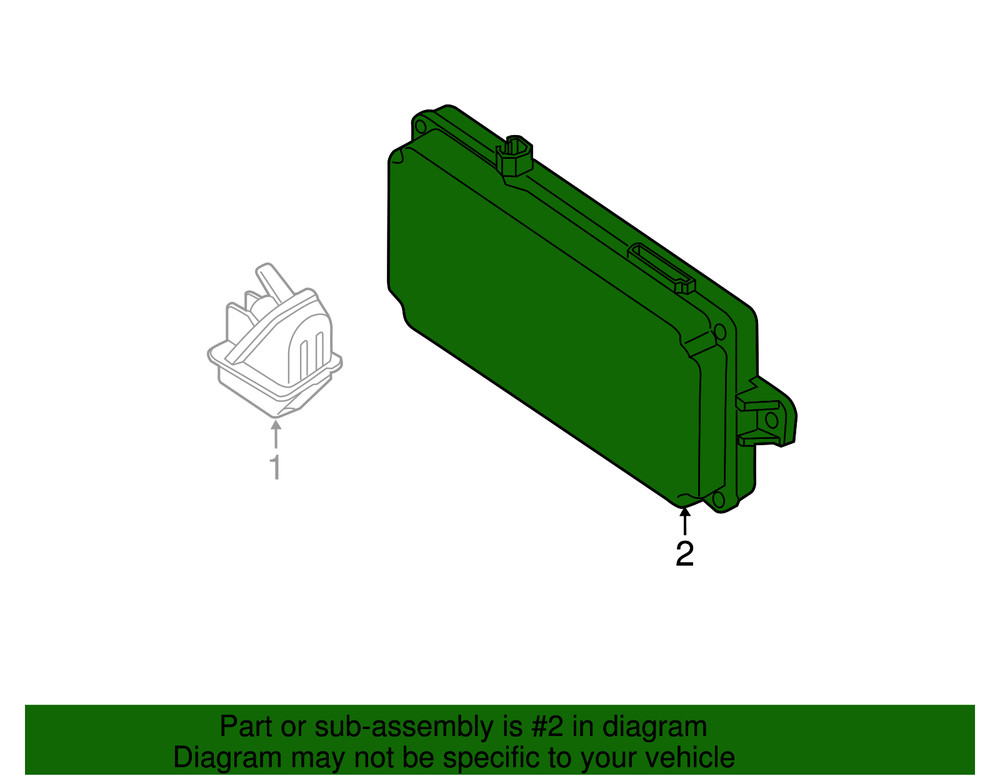 Genuine BMW Control Module 66-53-9-291-385