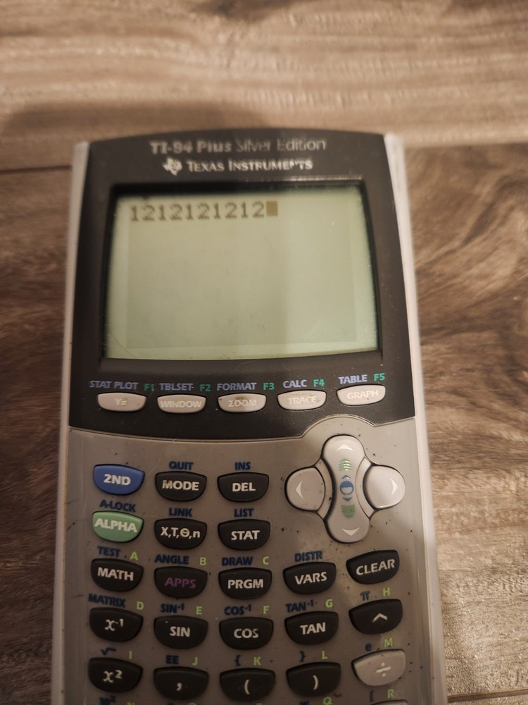 Texas Instruments TI-84 Plus C Silver Edition Graphing Calculator