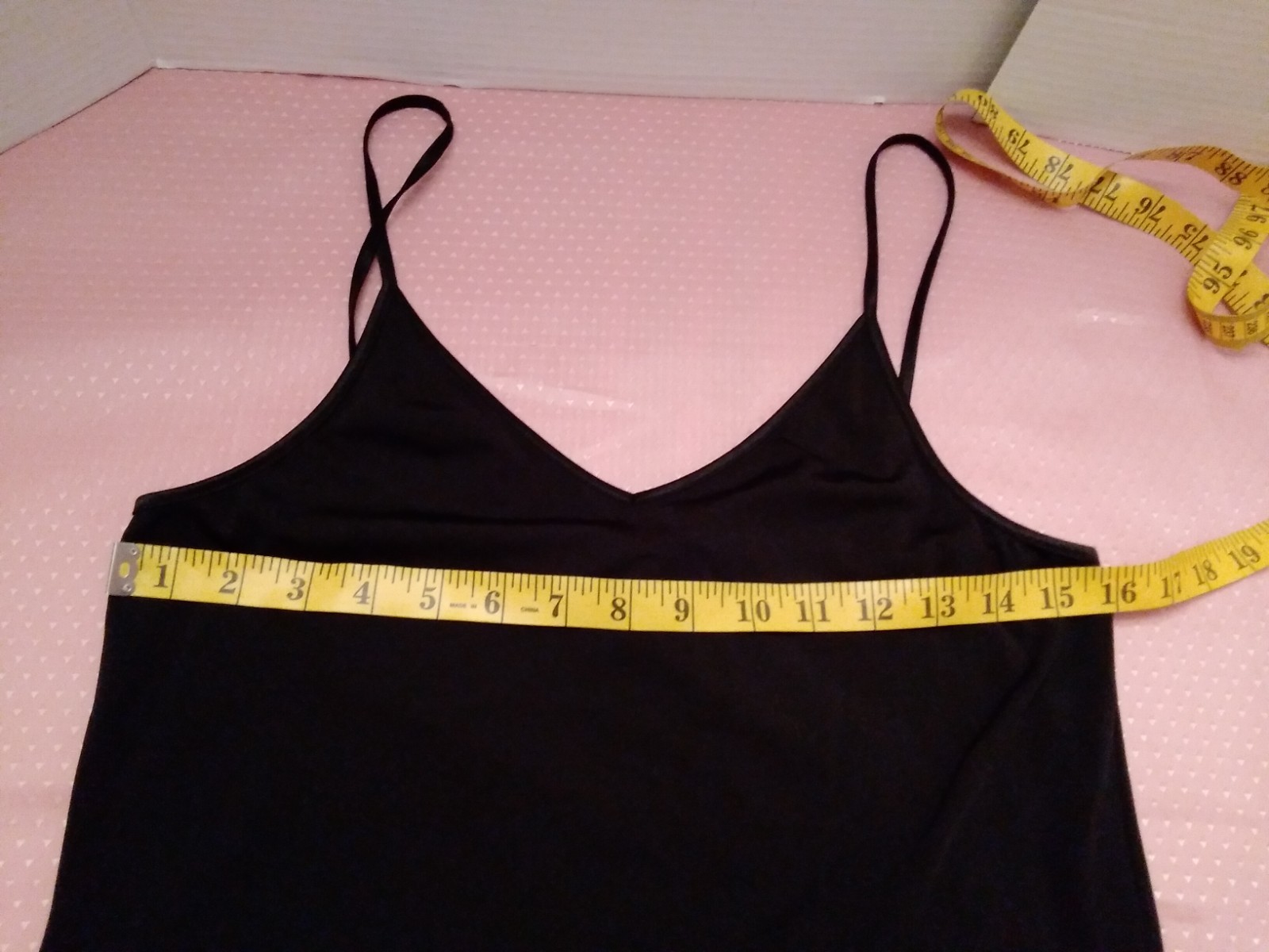 LAUREN By Ralph Lauren Full Slip Chemise Dress Black Med