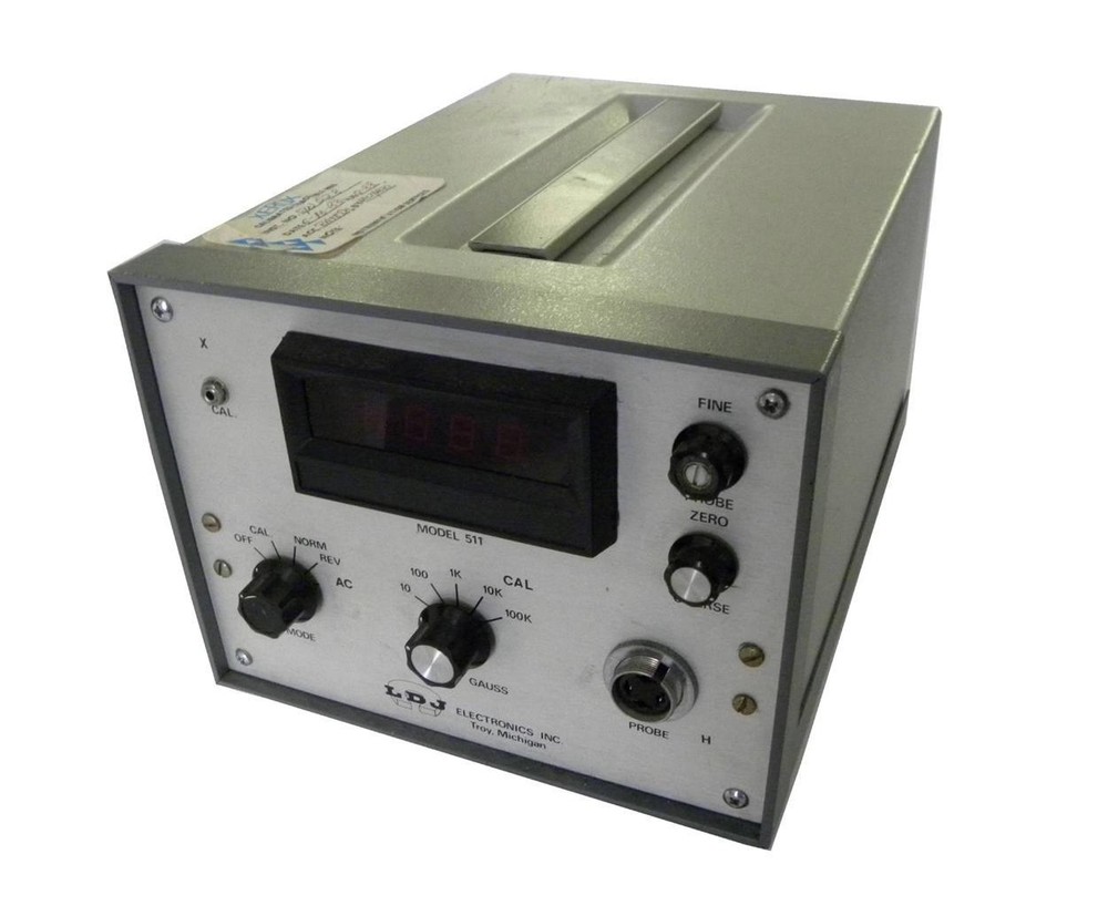 LDJ ELECTRONICS GAUSSMETER MODEL 511 - SOLD AS IS