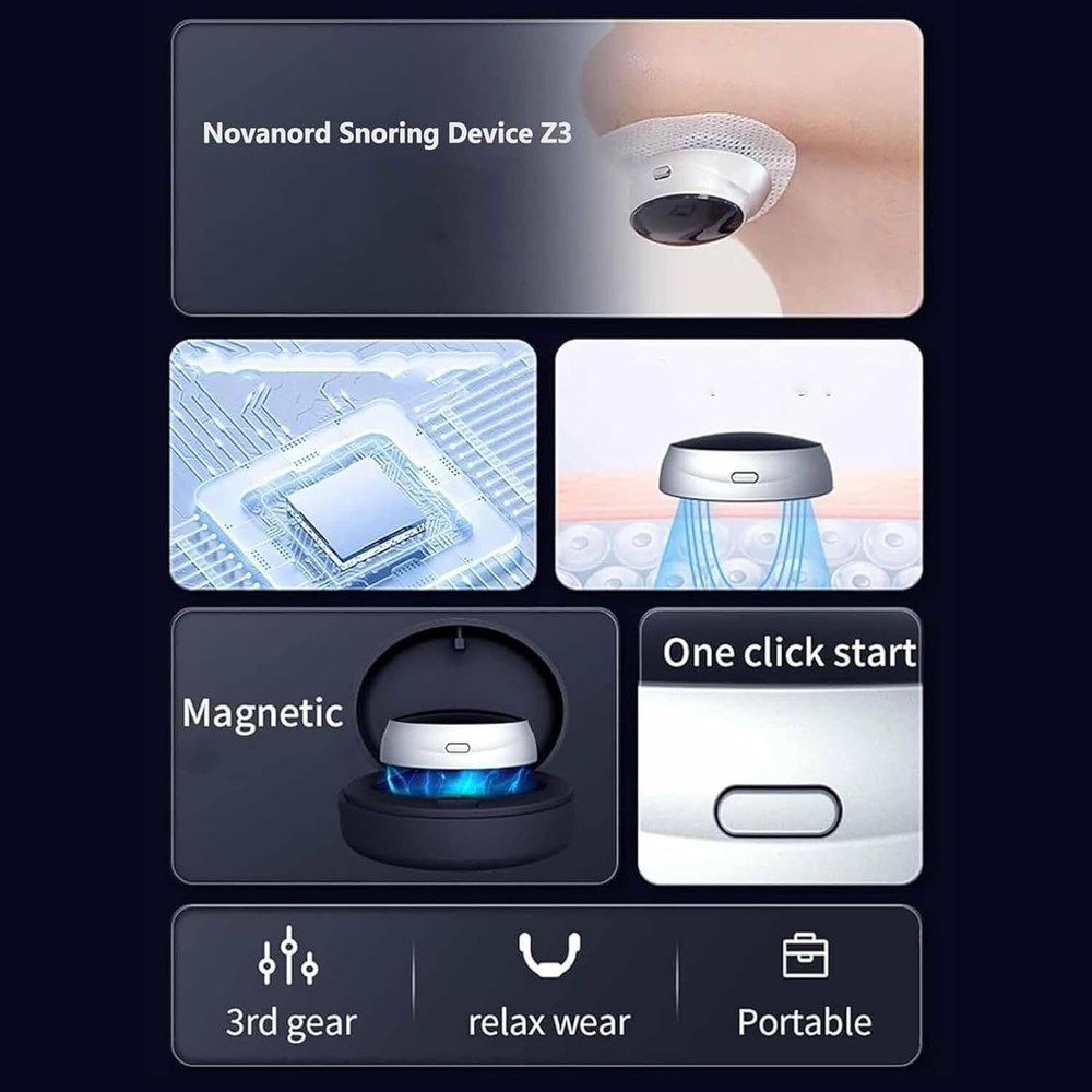 Professional Anti-Snoring Device, Snoring Solution, Sleeping Well, Breathe Easy