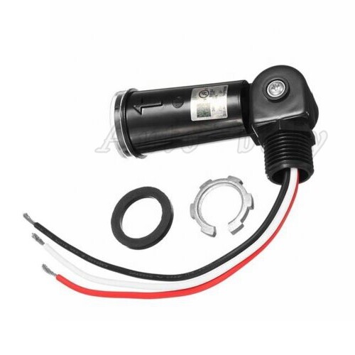 US LED 120V Dusk - Dawn Outdoor Swivel Photo Cell Light Control Photocell Sensor