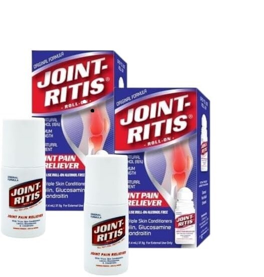 2-Pack | Fast Relief Joint-Ritis | All-Natural-Maximum Relief for Back, Neck 2oz
