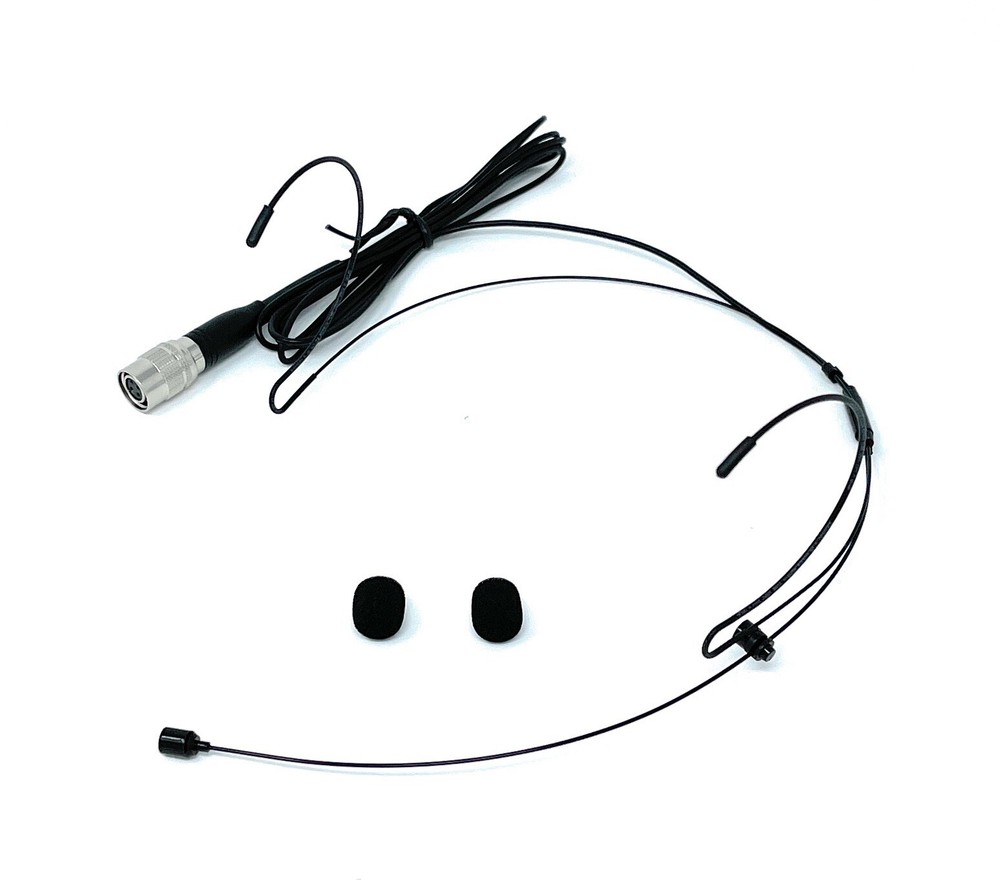 Headset Microphone Mic fits Audio Technica Wireless Transmitters Black