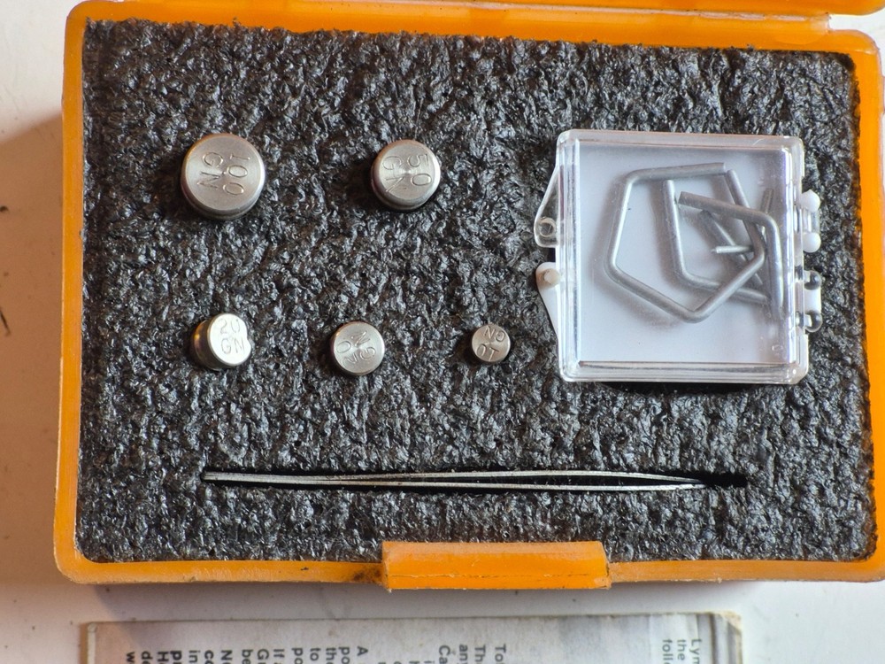 Lyman Scale Weight Check Set Complete No 7752313