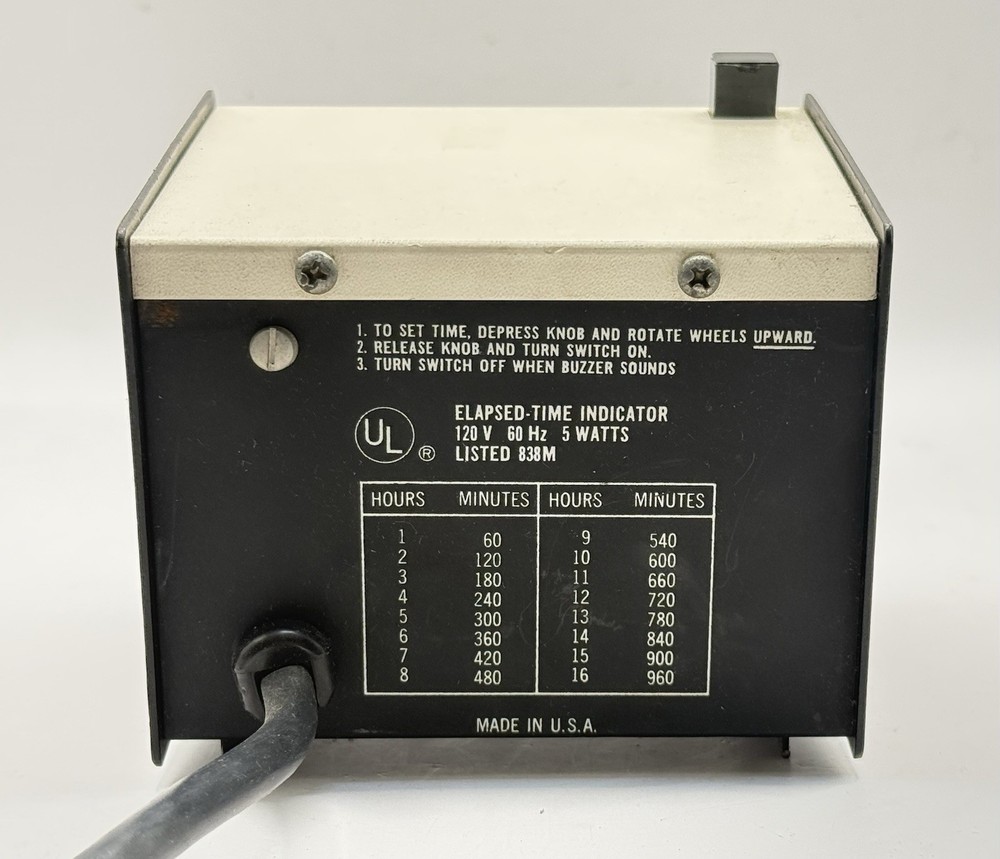 Scientific Products TekTimer M C6490 Vintage Laboratory Timer