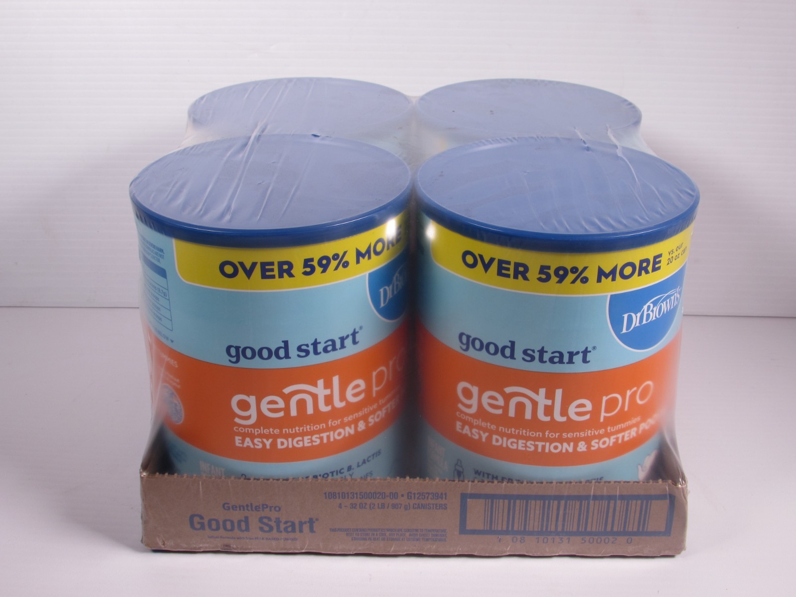 4 cans Good Start Dr. Brown’s Gentle Pro Baby Powder For Sensitive 32 Oz 04/2026
