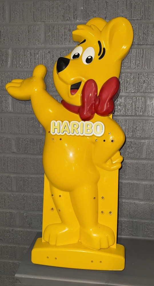 Haribo Gummy Bear 27” Plastic Display Sign